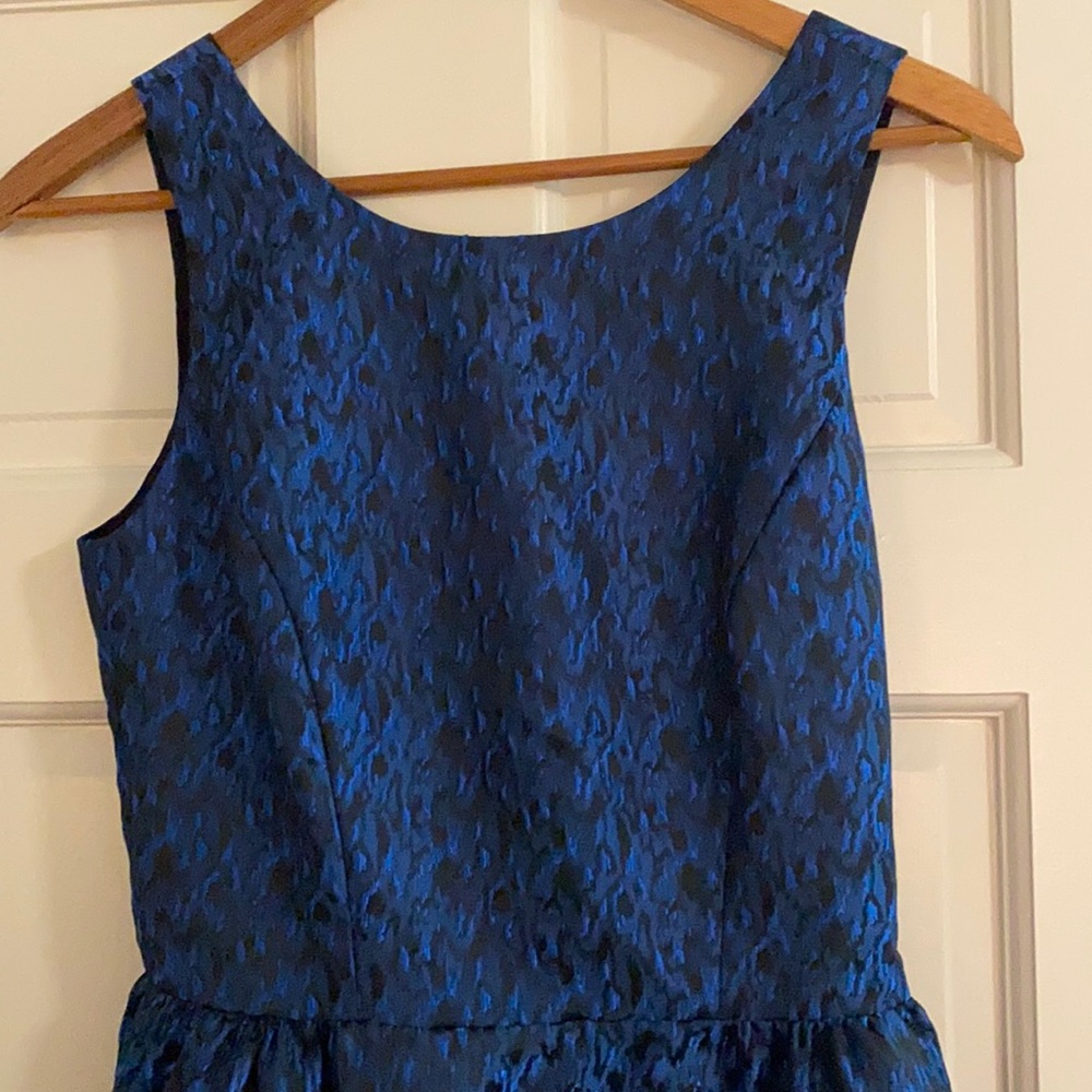 Designer double back bow dress.